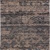Louis De Poortere alfombra LX 9113 Antiquarian Kilim Black Rabat