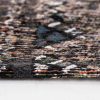 Louis De Poortere alfombra LX 9113 Antiquarian Kilim Black Rabat side