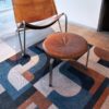 Louis De Poortere alfombra LX 9196 Nuance Module Camel Blue interior 2