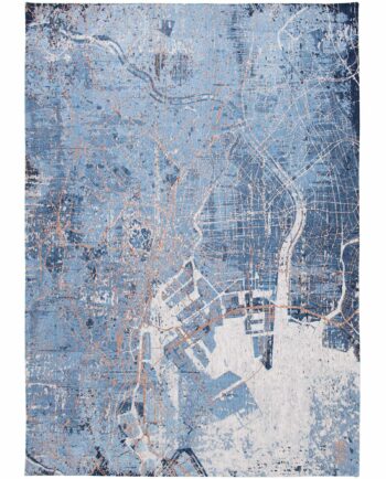 Louis De Poortere alfombra Cities Tokyo 9314 Conductive Blue