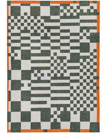 Louis De Poortere alfombra Craft Chess 9339 Deep Green