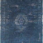 Alfombra Louis De Poortere, Fading World Blue Night 8254, Medallion design