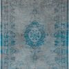 alfombras Louis De Poortere LX8255 Fading World Medaillon Grey Turquoise