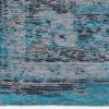 alfombras Louis De Poortere LX8255 Fading World Medaillon Grey Turquoise corner