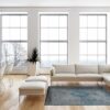 alfombras Louis De Poortere LX8255 Fading World Medaillon Grey Turquoise interior