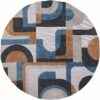 Louis De Poortere 9196 Nuance Module Camel Blue round