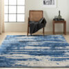 Calvin Klein alfombra River Flow CK001 RFV01 BLGRY BLUE GREY 5X7 099446842480 interior