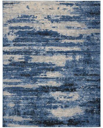 Calvin Klein alfombra River Flow CK001 RFV01 BLGRY BLUE GREY 8X10 099446845641
