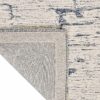Calvin Klein alfombra Sculptural CK009 SCL01 BLUE 5X7 099446876997 CRB