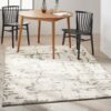 Calvin Klein alfombra Sculptural CK009 SCL01 GREY 5X7 099446876935 interior 1