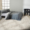 Calvin Klein alfombra Sculptural CK009 SCL01 GREY 9x12 099446876959 interior 3