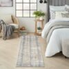 Nourison alfombra Abstract Hues ABH03 GRYGD GREY GOLD 2x8 099446906380 interior 1