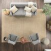 Nourison alfombra Alessia ALE01 BEIGE 8x10 099446901644 interior 4