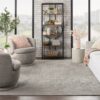 Nourison alfombra Alessia ALE01 GREY 8x10 099446901750 interior 3