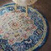 Nourison alfombra Ankara Global ANR03 BLUE 4xRND 099446456571 interior 2 C
