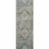 Nourison alfombra Ankara Global ANR07 BLGRE 2x6 099446457295 flat