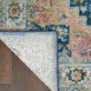 Nourison alfombra Ankara Global ANR11 BLUMT BLUE MULTI 5x8 099446498076 CRB C