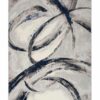 Nourison alfombra Brush Strokes BSK02 GRYNV GREY NAVY 5x7 099446899002