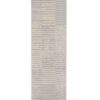Nourison alfombra Brush Strokes BSK04 SILGY SILVER GREY 2x8 099446899088