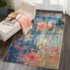 Nourison alfombra Celestial CES09 BLYEL 4x6 099446408914 interior2