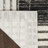 Nourison alfombra Desire DSR01 CHASV CHARCOAL SILVER 5X7 099446128713 CRB