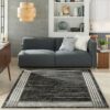 Nourison alfombra Desire DSR01 CHASV CHARCOAL SILVER 5X7 099446128713 interior 1