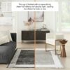 Nourison alfombra Desire DSR01 CHASV CHARCOAL SILVER 5X7 099446128713 interior 3