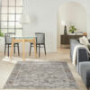 Nourison alfombra Desire DSR02 CHAGY CHARCOAL GREY 5X7 099446128874 interior 1