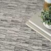 Nourison alfombra Desire DSR02 CHAGY CHARCOAL GREY 5X7 099446128874 interior 2