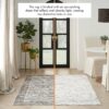 Nourison alfombra Desire DSR02 CHAGY CHARCOAL GREY 5X7 099446128874 interior 3
