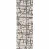 Nourison alfombra Desire DSR03 GRSIL GREY SILVER 2x8 099446129116