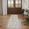 Nourison alfombra Desire DSR03 GRSIL GREY SILVER 2x8 099446129116 interior 1