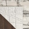 Nourison alfombra Desire DSR03 GRSIL GREY SILVER 5X7 099446129130 CRB