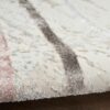 Nourison alfombra Glitz GLZ01 IVMTC IVORY MULTICOLOR 5X7 099446133175 TX01