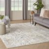Nourison alfombra Glitz GLZ01 IVMTC IVORY MULTICOLOR 8x10 099446133649 interior 1