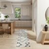 Nourison alfombra Glitz GLZ02 IVGRY IVORY GREY 2x8 099446133717 interior 1