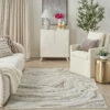 Nourison alfombra Glitz GLZ22 GRYGD GREY GOLD 5x7 099446951205 interior 3