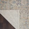 Nourison alfombra Lustrous Weave LUW01 IVBLU IVORY BLUE 5x8 099446742698 CRB