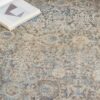 Nourison alfombra Lustrous Weave LUW01 IVBLU IVORY BLUE 5x8 099446742698 interior 2