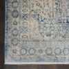 Nourison alfombra Lustrous Weave LUW02 BLUIV BLUE IVORY 5x8 099446752086 CR