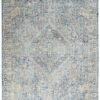 Nourison alfombra Lustrous Weave LUW02 BLUIV BLUE IVORY 8x10 099446752093