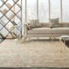 Nourison alfombra Lustrous Weave LUW02 GYBRK GREY BRICK 8x10 099446752000 interior 1