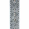 Nourison alfombra Lustrous Weave LUW03 BLUE 2x8 099446752154