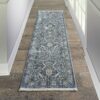 Nourison alfombra Lustrous Weave LUW03 BLUE 2x8 099446752154 interior 1