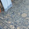 Nourison alfombra Lustrous Weave LUW03 BLUE 5x8 099446752178 interior 2