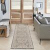 Nourison alfombra Lynx LNX01 IVCHA IVORY CHARCOAL 2x8 099446081759 interior 1