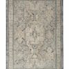 Nourison alfombra Lynx LNX01 IVCHA IVORY CHARCOAL 5x8 099446082619