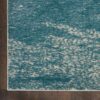 Nourison alfombra Maxell MAE06 IVTL IVORY TEAL 5X7 099446880437 CR
