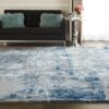 Nourison alfombra Prismatic PRS10 BLGRY 8x10 099446409072 Room VER1