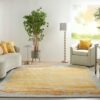 Nourison alfombra Prismatic PRS19 GRYGD GREY GOLD 8x10 099446814265 interior 3